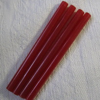 ������� ������� (4��. 100 ��.)  5/16 Mini Glue Sticks red